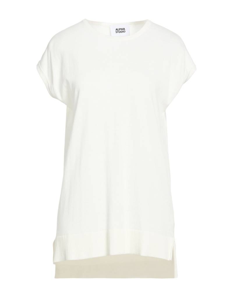 ALPHA STUDIO Pullover Damen Elfenbein von ALPHA STUDIO