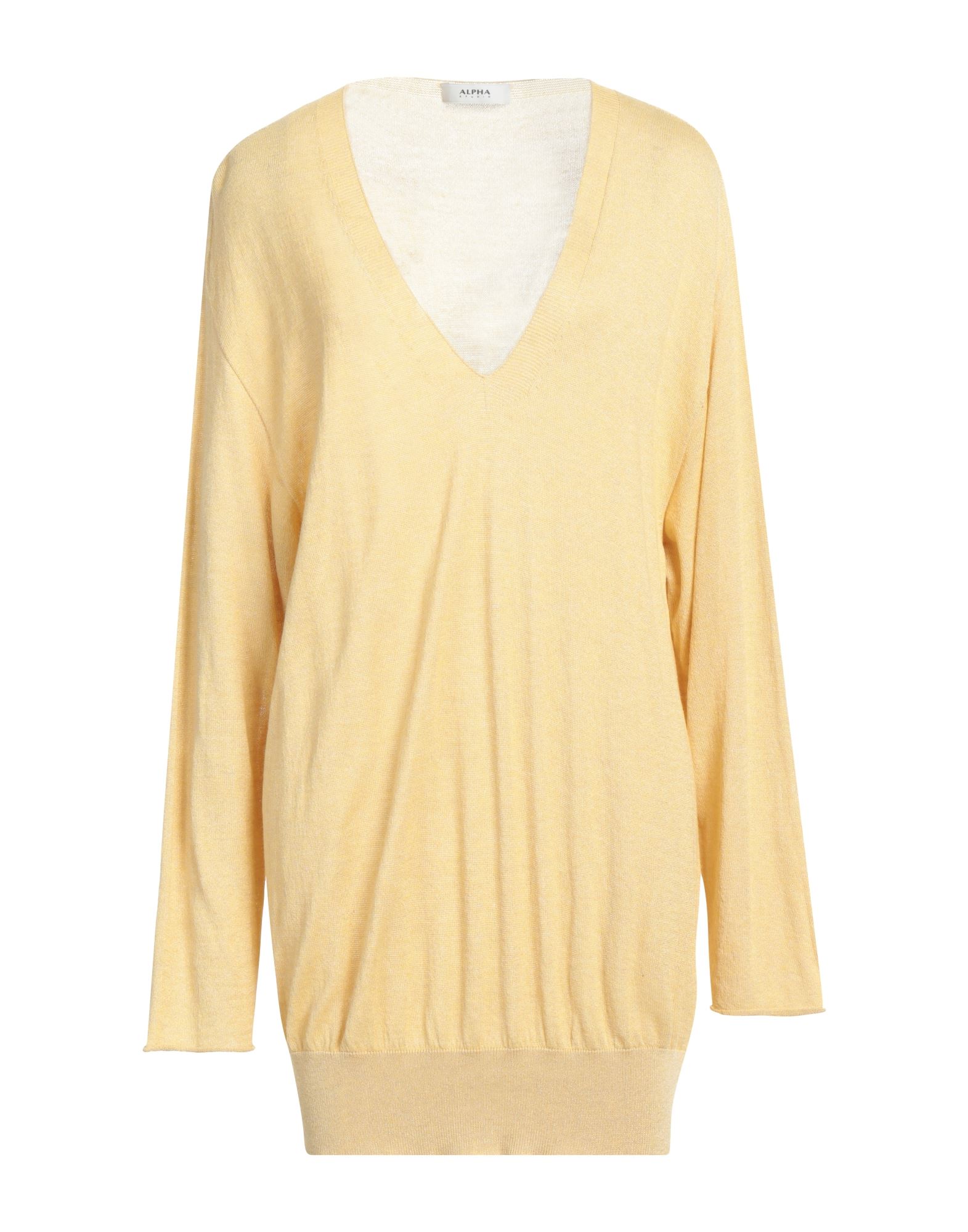 ALPHA STUDIO Pullover Damen Gelb ALPHA STUDIO Pullover Damen Gelb von ALPHA STUDIO