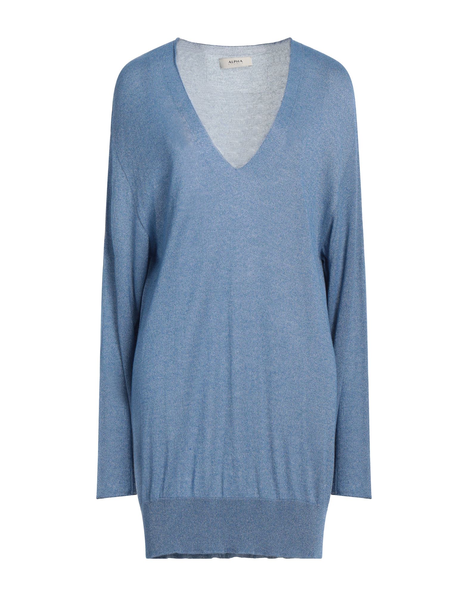 ALPHA STUDIO Pullover Damen Hellblau von ALPHA STUDIO