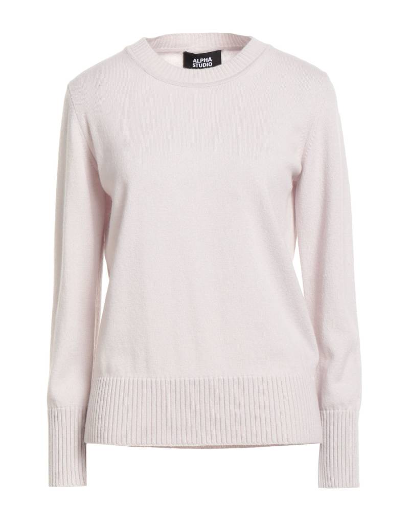 ALPHA STUDIO Pullover Damen Hellgrau von ALPHA STUDIO