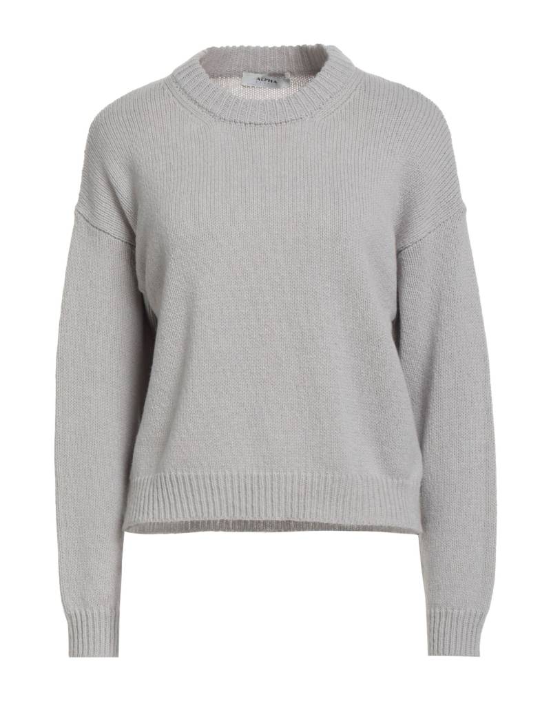 ALPHA STUDIO Pullover Damen Hellgrau von ALPHA STUDIO