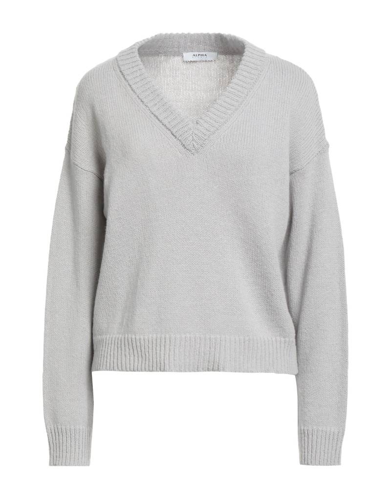 ALPHA STUDIO Pullover Damen Hellgrau von ALPHA STUDIO