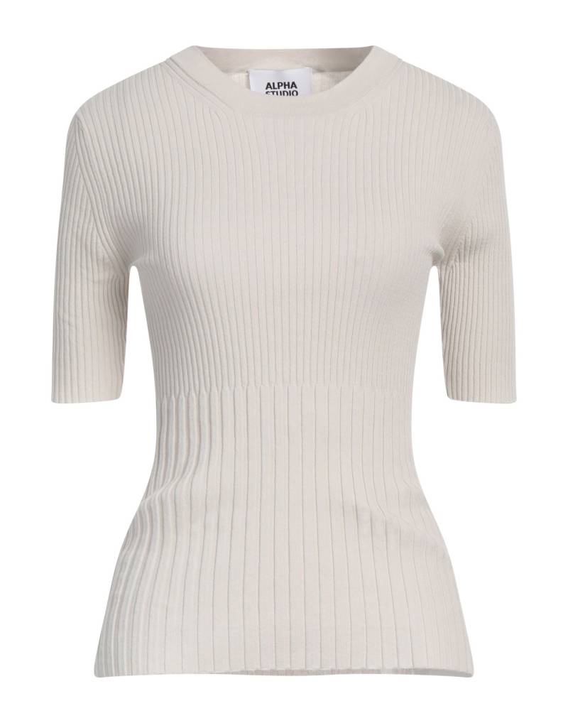 ALPHA STUDIO Pullover Damen Hellgrau von ALPHA STUDIO