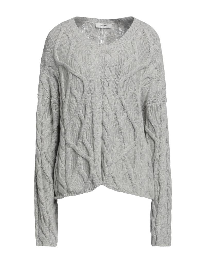 ALPHA STUDIO Pullover Damen Hellgrau von ALPHA STUDIO