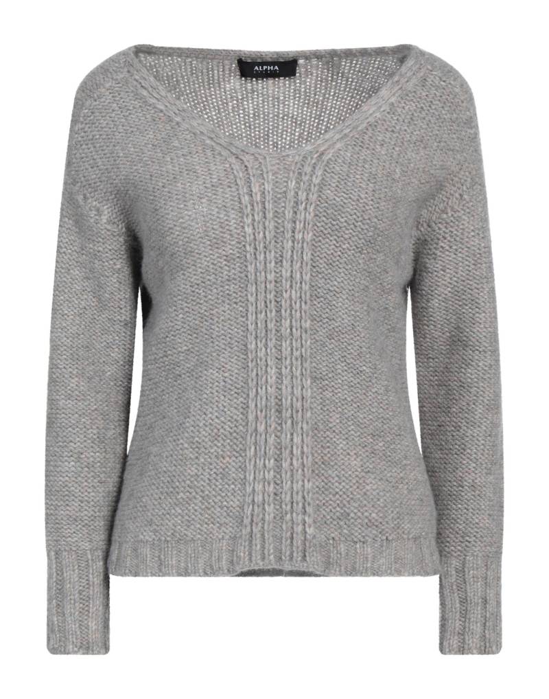 ALPHA STUDIO Pullover Damen Hellgrau von ALPHA STUDIO