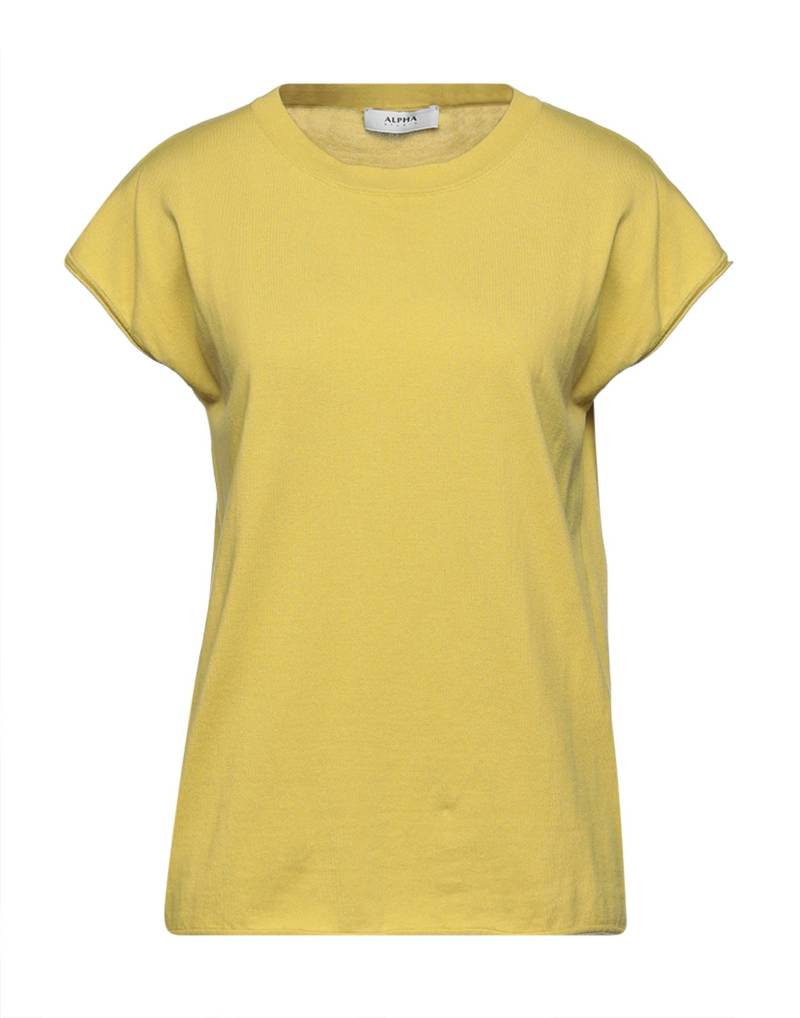 ALPHA STUDIO Pullover Damen Limettengrün von ALPHA STUDIO