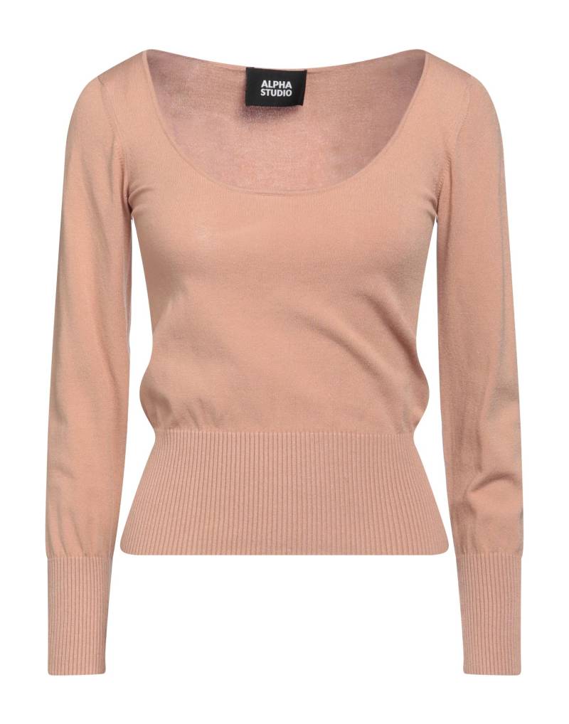 ALPHA STUDIO Pullover Damen Hellrosa von ALPHA STUDIO