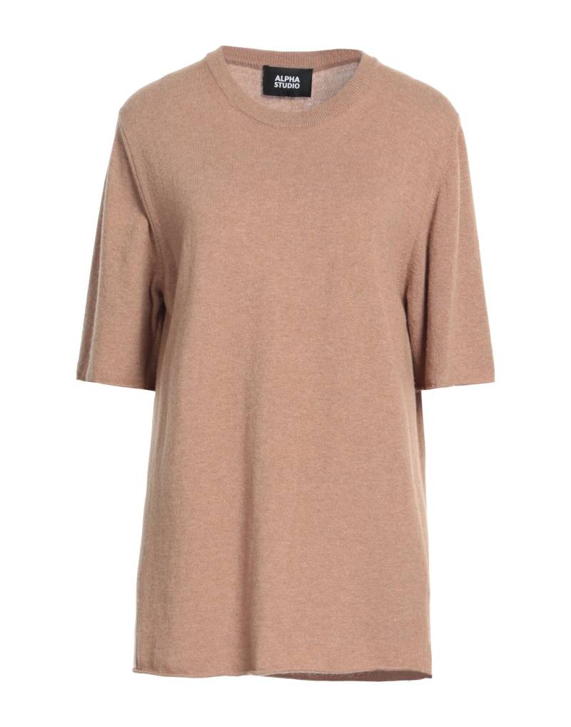 ALPHA STUDIO Pullover Damen Kamel von ALPHA STUDIO