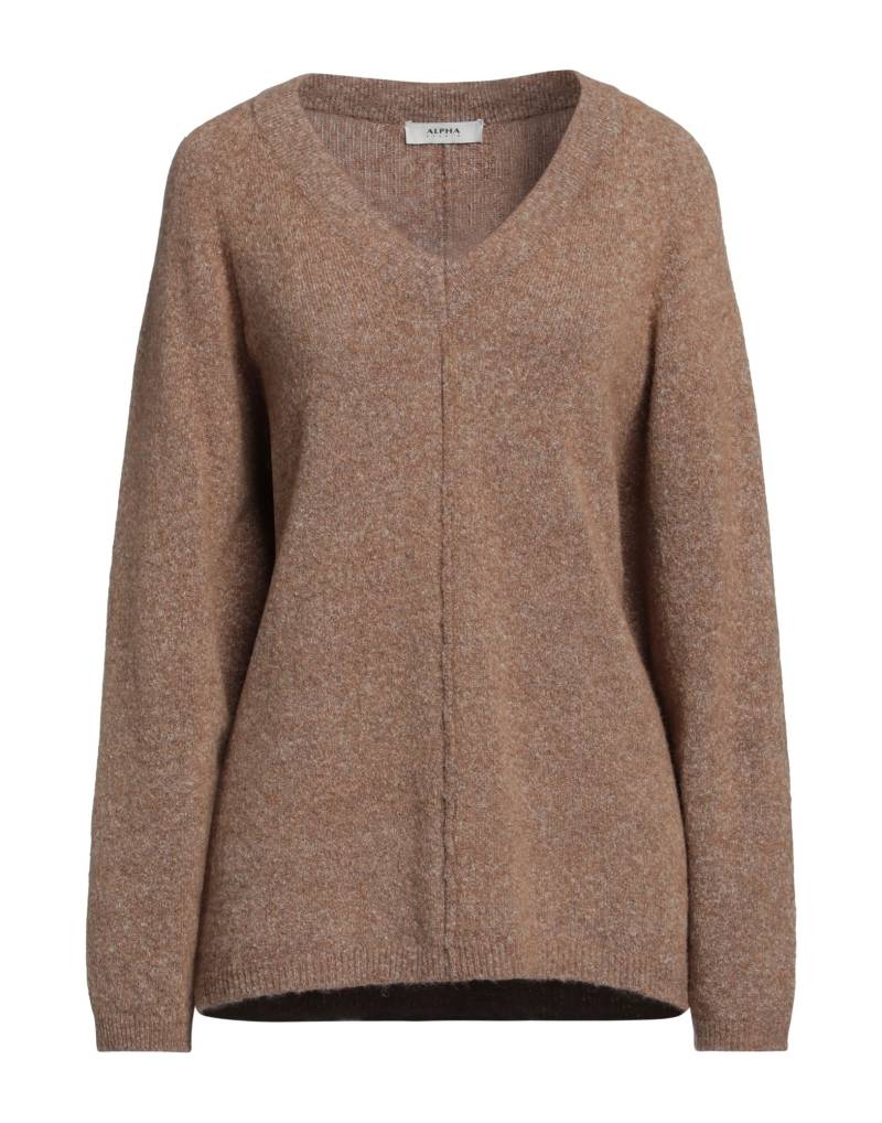 ALPHA STUDIO Pullover Damen Kamel von ALPHA STUDIO