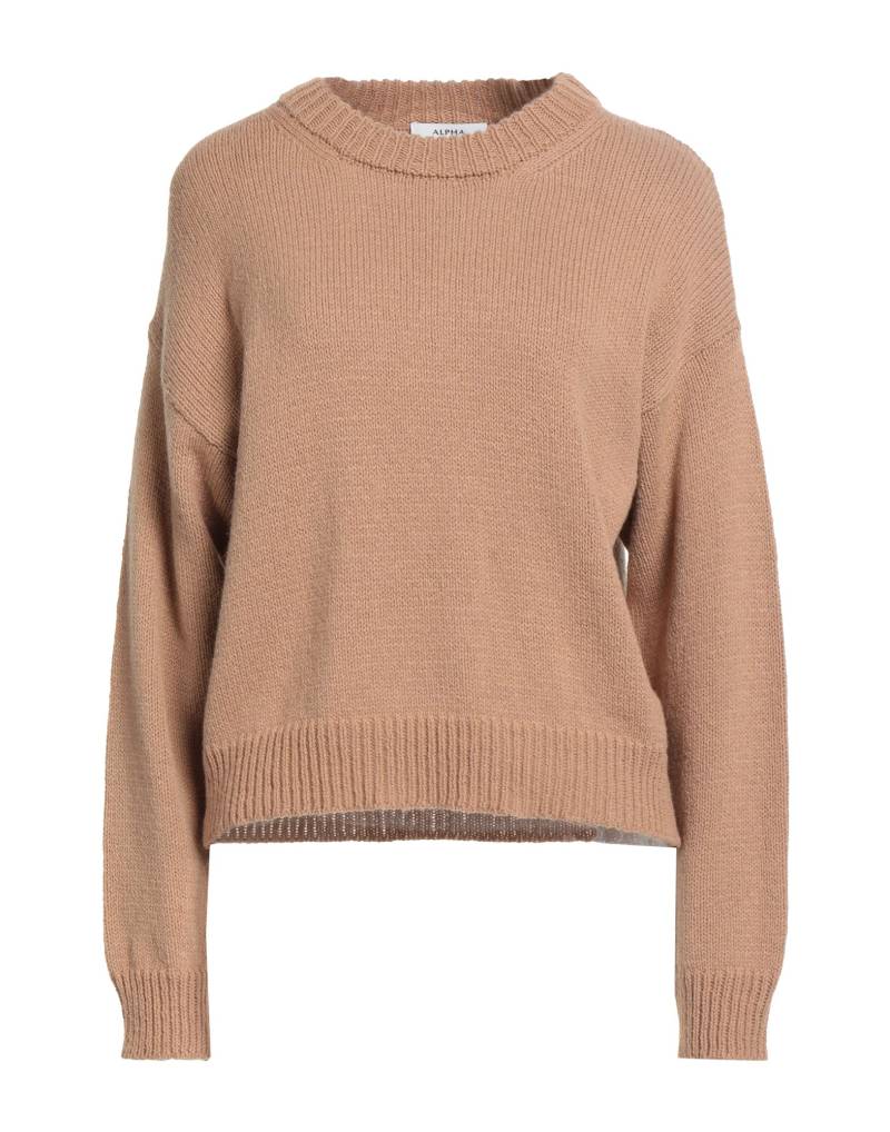 ALPHA STUDIO Pullover Damen Kamel von ALPHA STUDIO