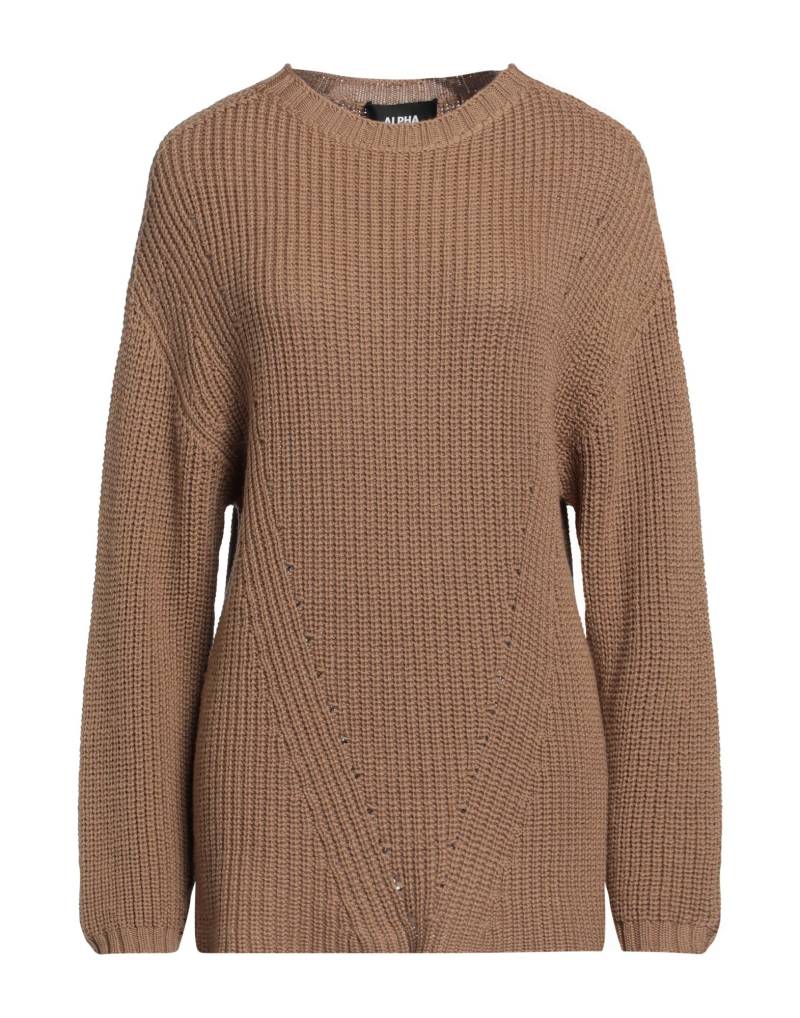 ALPHA STUDIO Pullover Damen Kamel von ALPHA STUDIO