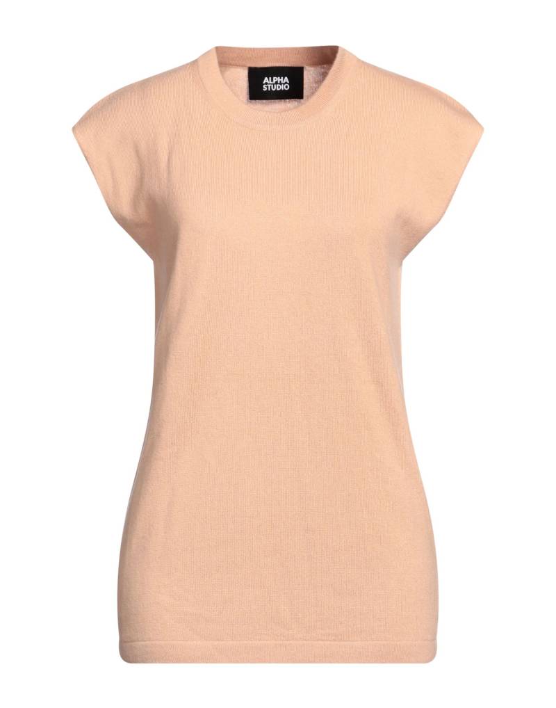 ALPHA STUDIO Pullover Damen Kamel von ALPHA STUDIO