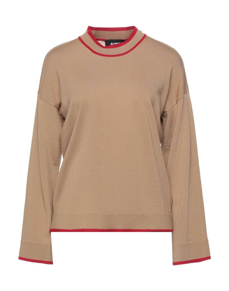ALPHA STUDIO Pullover Damen Kamel von ALPHA STUDIO