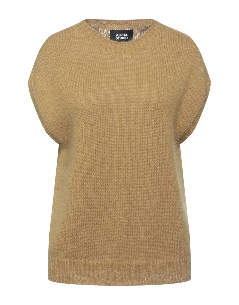 ALPHA STUDIO Pullover Damen Khaki von ALPHA STUDIO
