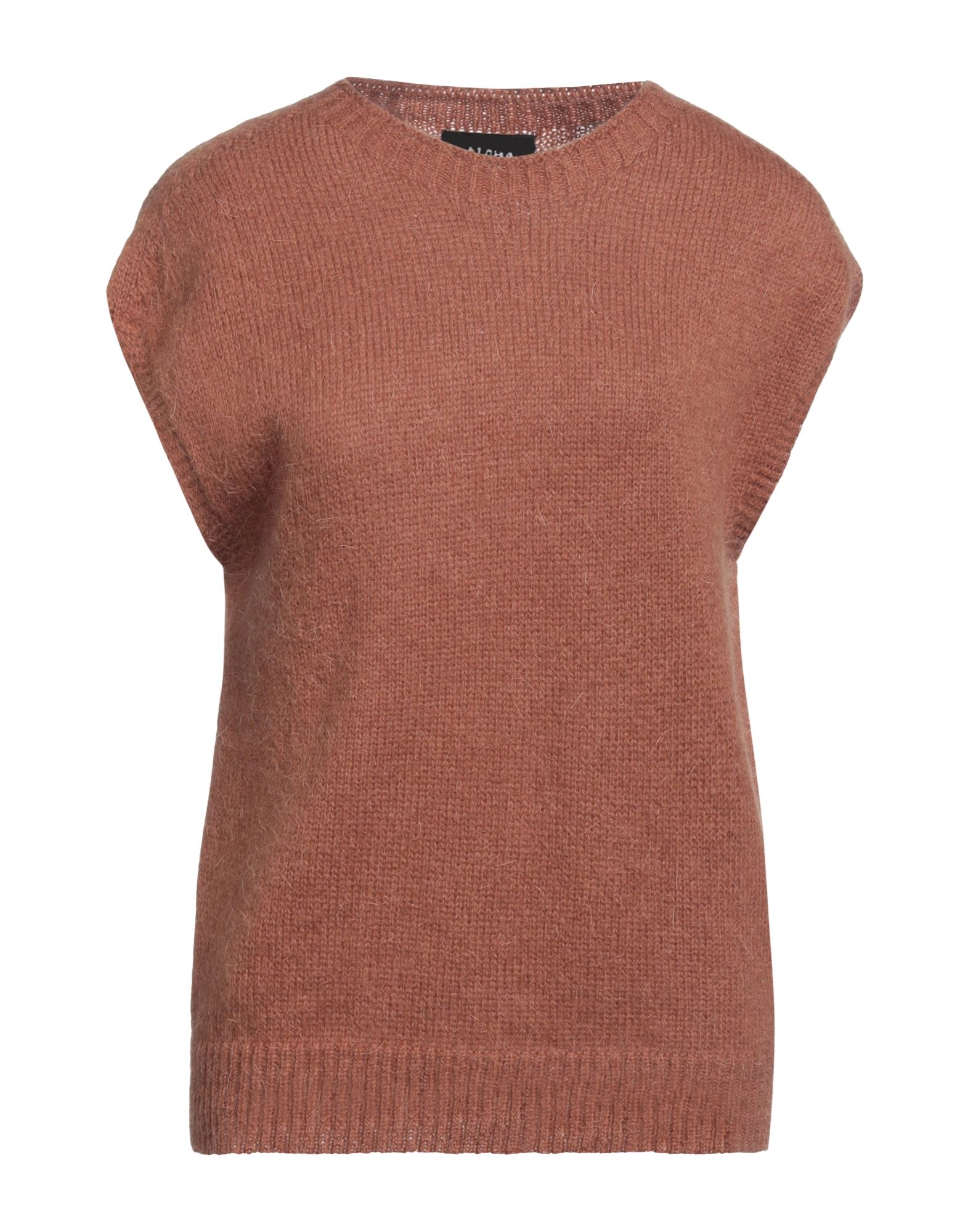 ALPHA STUDIO Pullover Damen Lederfarben von ALPHA STUDIO