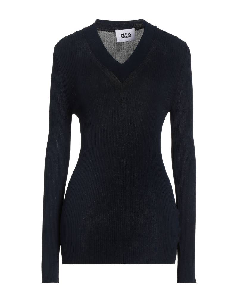 ALPHA STUDIO Pullover Damen Marineblau von ALPHA STUDIO