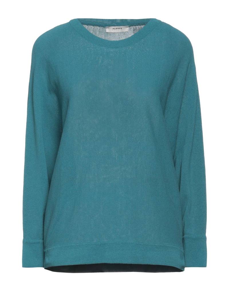 ALPHA STUDIO Pullover Damen Aquamarin von ALPHA STUDIO