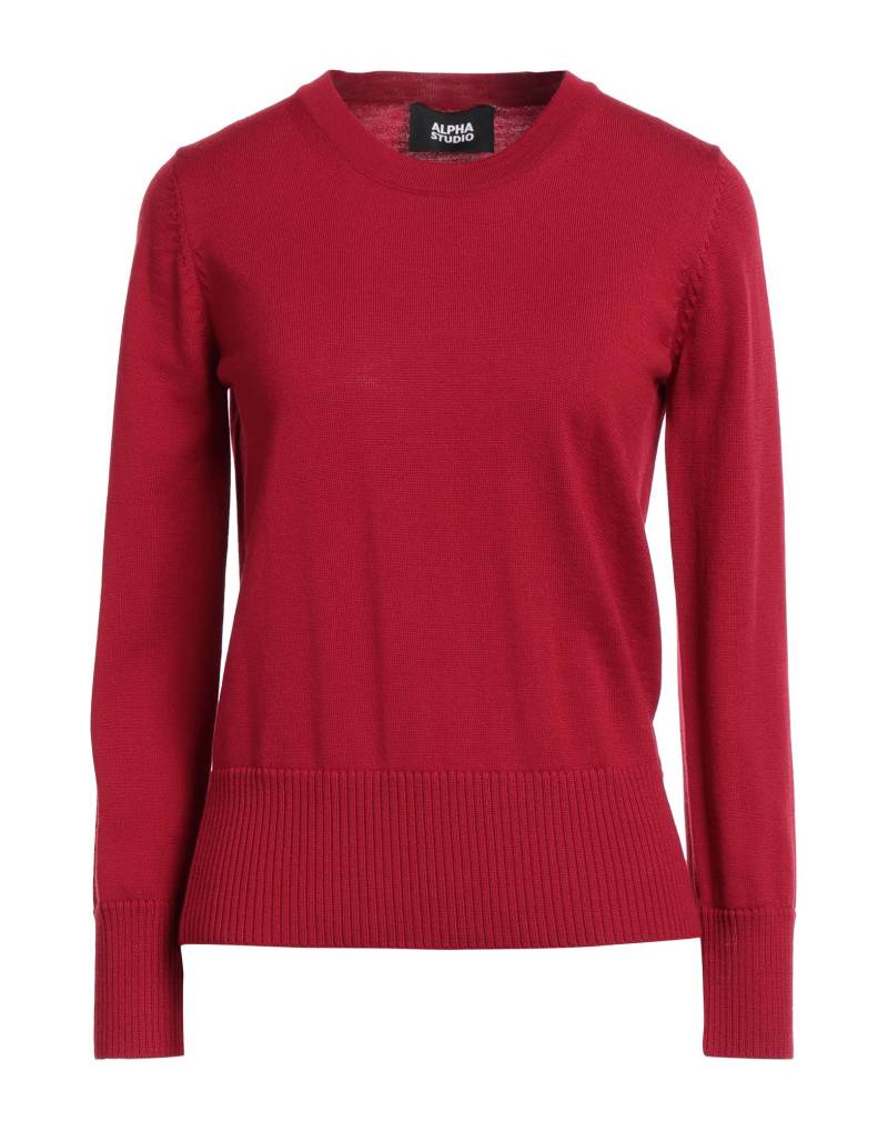 ALPHA STUDIO Pullover Damen Rot von ALPHA STUDIO