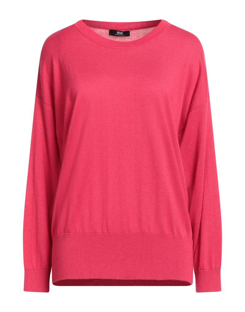 ALPHA STUDIO Pullover Damen Rot von ALPHA STUDIO
