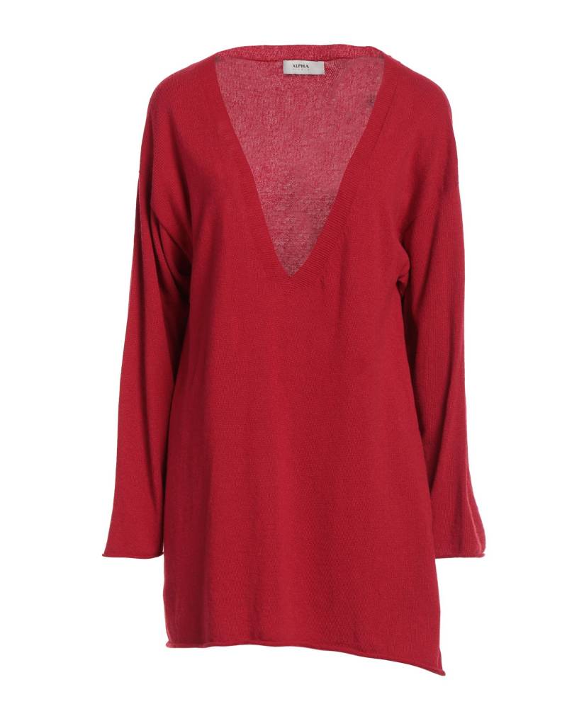 ALPHA STUDIO Pullover Damen Rot von ALPHA STUDIO