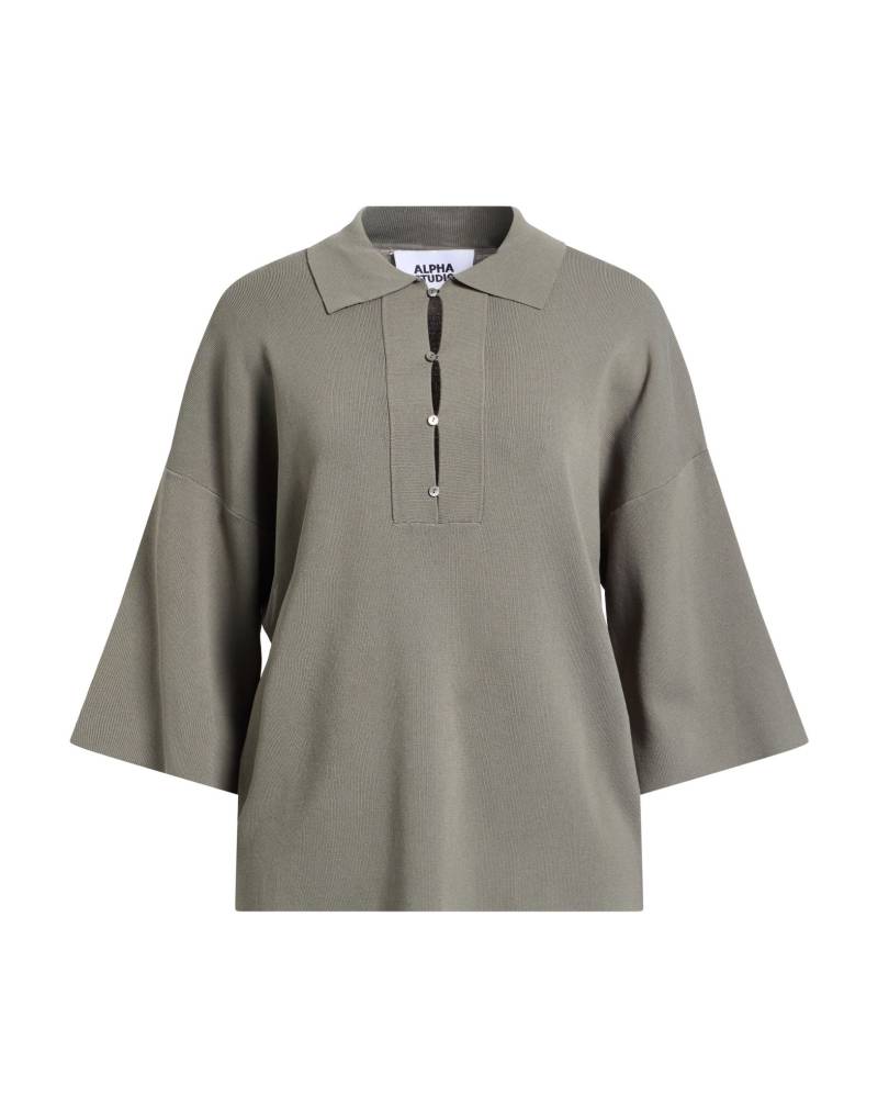 ALPHA STUDIO Pullover Damen Salbeigrün von ALPHA STUDIO