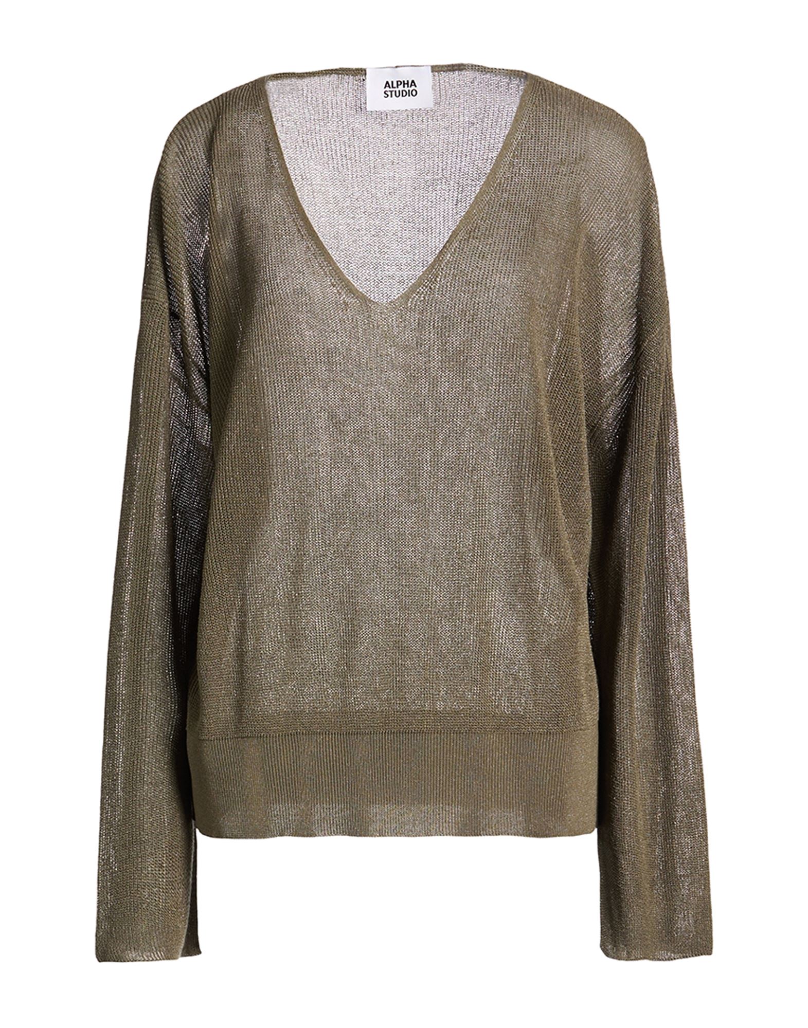 ALPHA STUDIO Pullover Damen Salbeigrün von ALPHA STUDIO