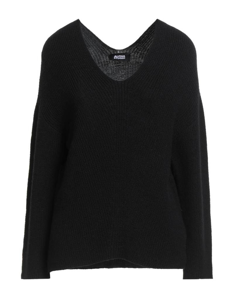ALPHA STUDIO Pullover Damen Schwarz von ALPHA STUDIO