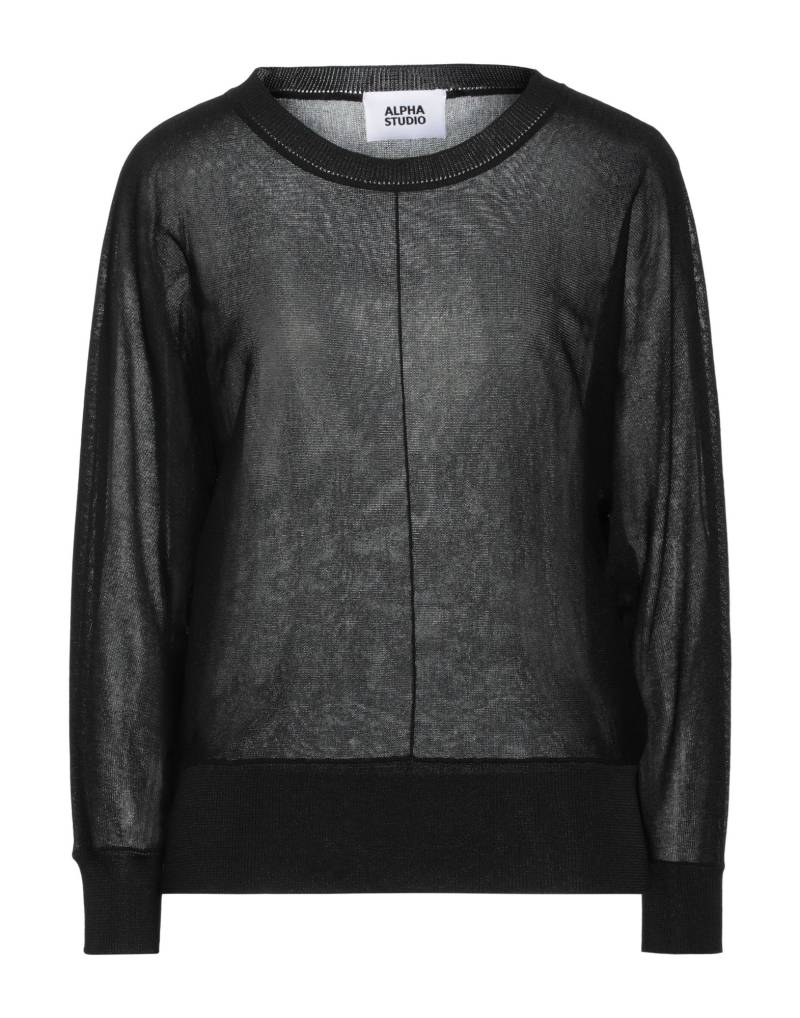 ALPHA STUDIO Pullover Damen Schwarz von ALPHA STUDIO