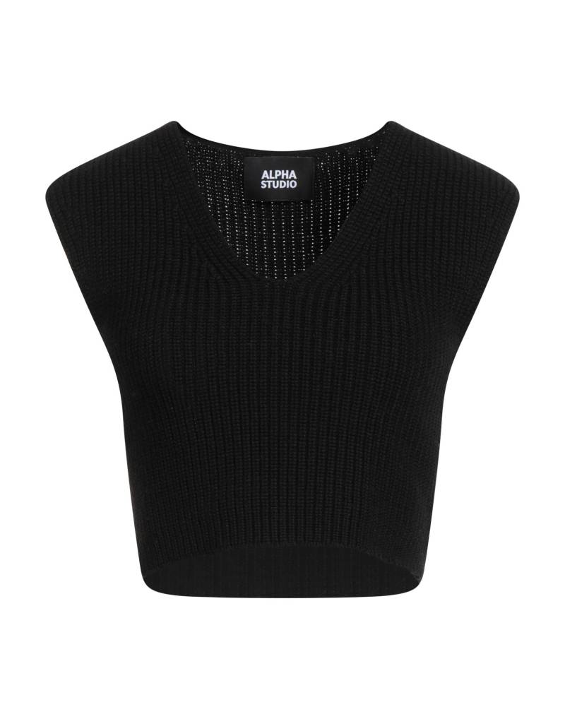 ALPHA STUDIO Pullover Damen Schwarz von ALPHA STUDIO