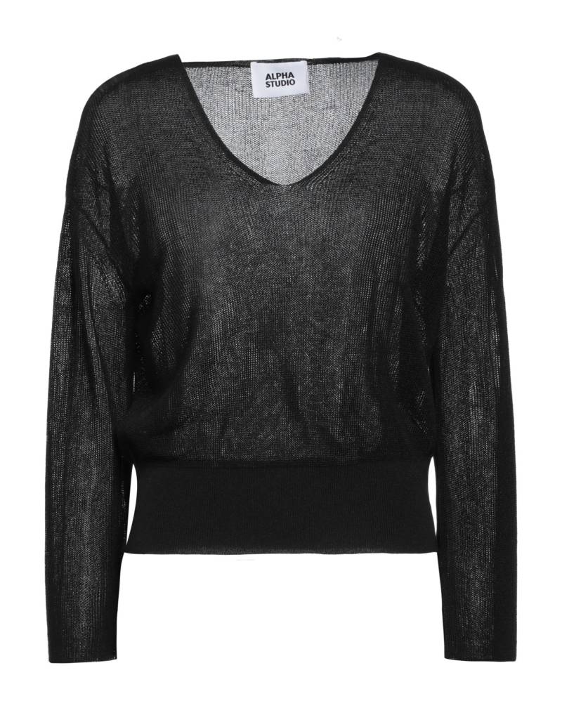 ALPHA STUDIO Pullover Damen Schwarz von ALPHA STUDIO