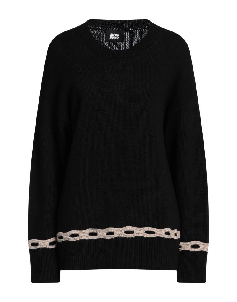 ALPHA STUDIO Pullover Damen Schwarz von ALPHA STUDIO