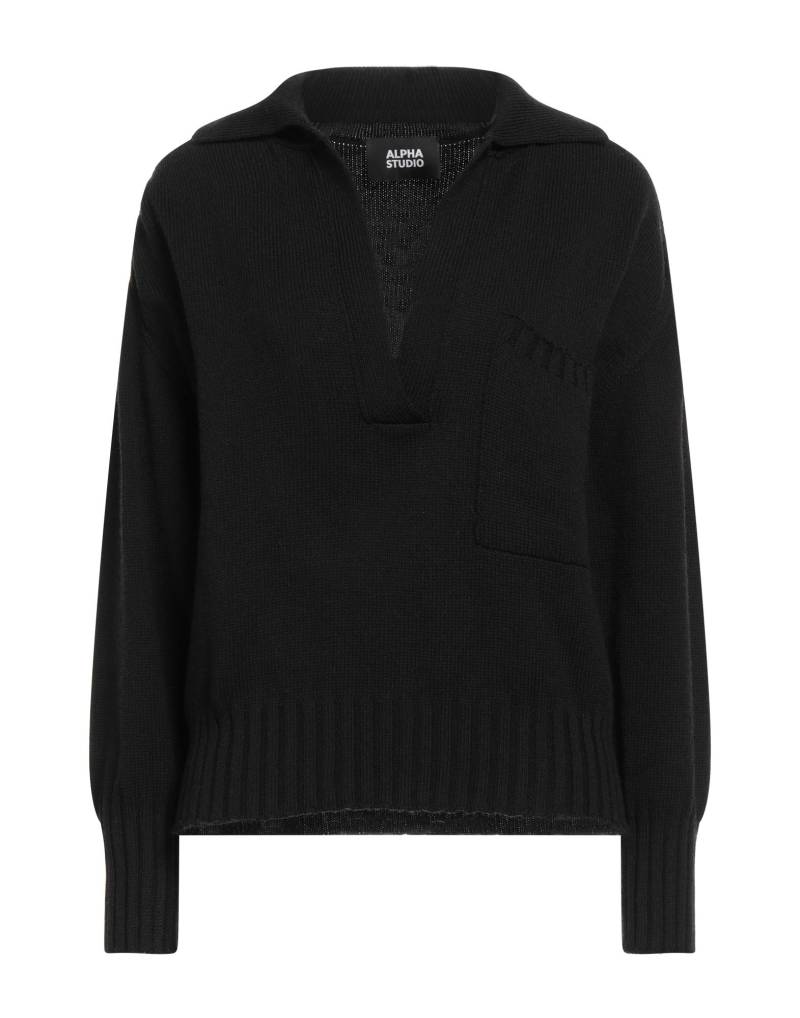 ALPHA STUDIO Pullover Damen Schwarz von ALPHA STUDIO