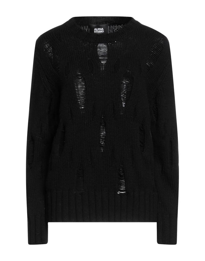 ALPHA STUDIO Pullover Damen Schwarz von ALPHA STUDIO