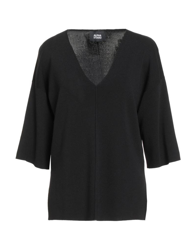 ALPHA STUDIO Pullover Damen Schwarz von ALPHA STUDIO
