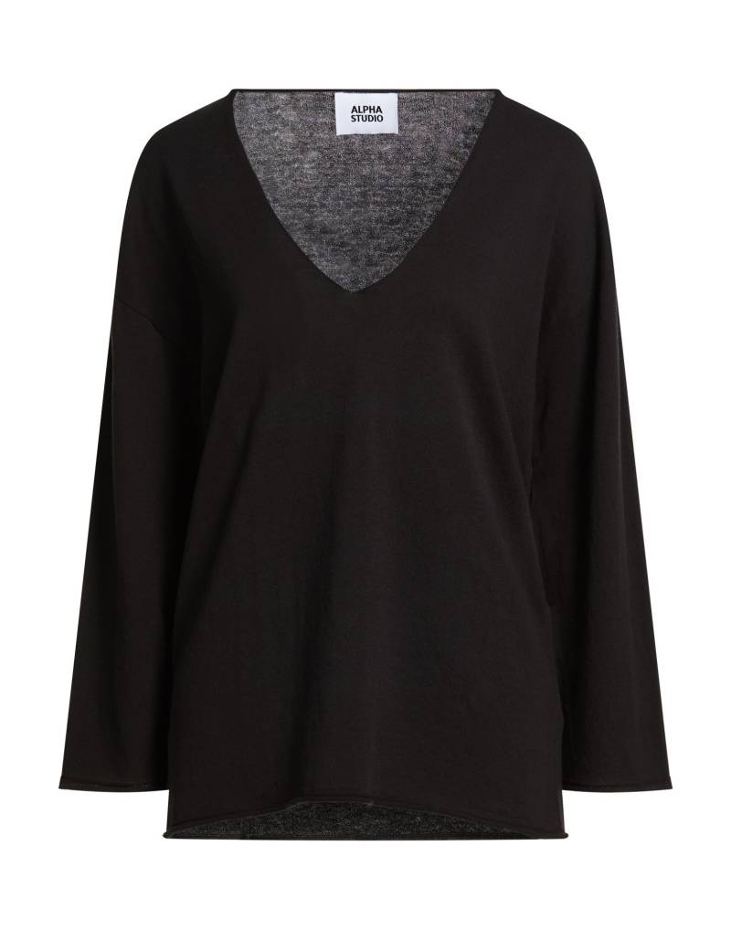 ALPHA STUDIO Pullover Damen Schwarz von ALPHA STUDIO