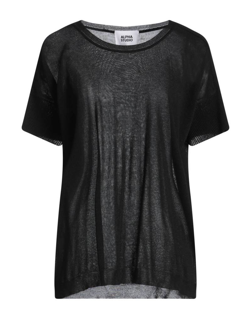 ALPHA STUDIO Pullover Damen Schwarz von ALPHA STUDIO