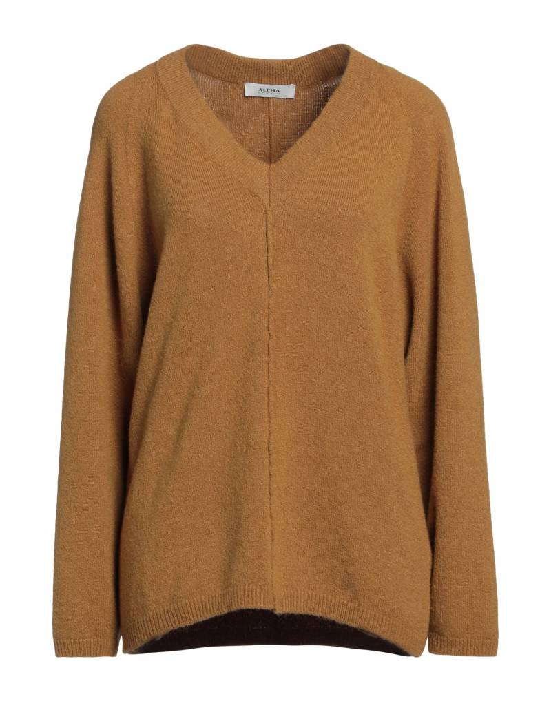 ALPHA STUDIO Pullover Damen Senf von ALPHA STUDIO