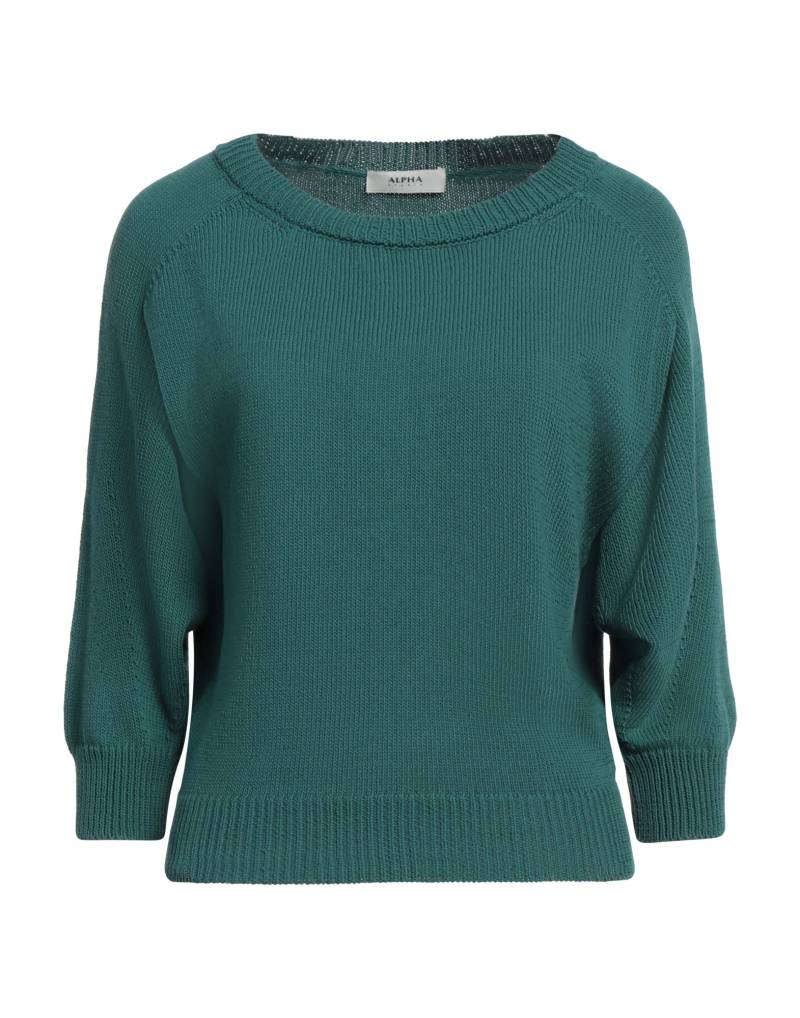 ALPHA STUDIO Pullover Damen Smaragdgrün von ALPHA STUDIO