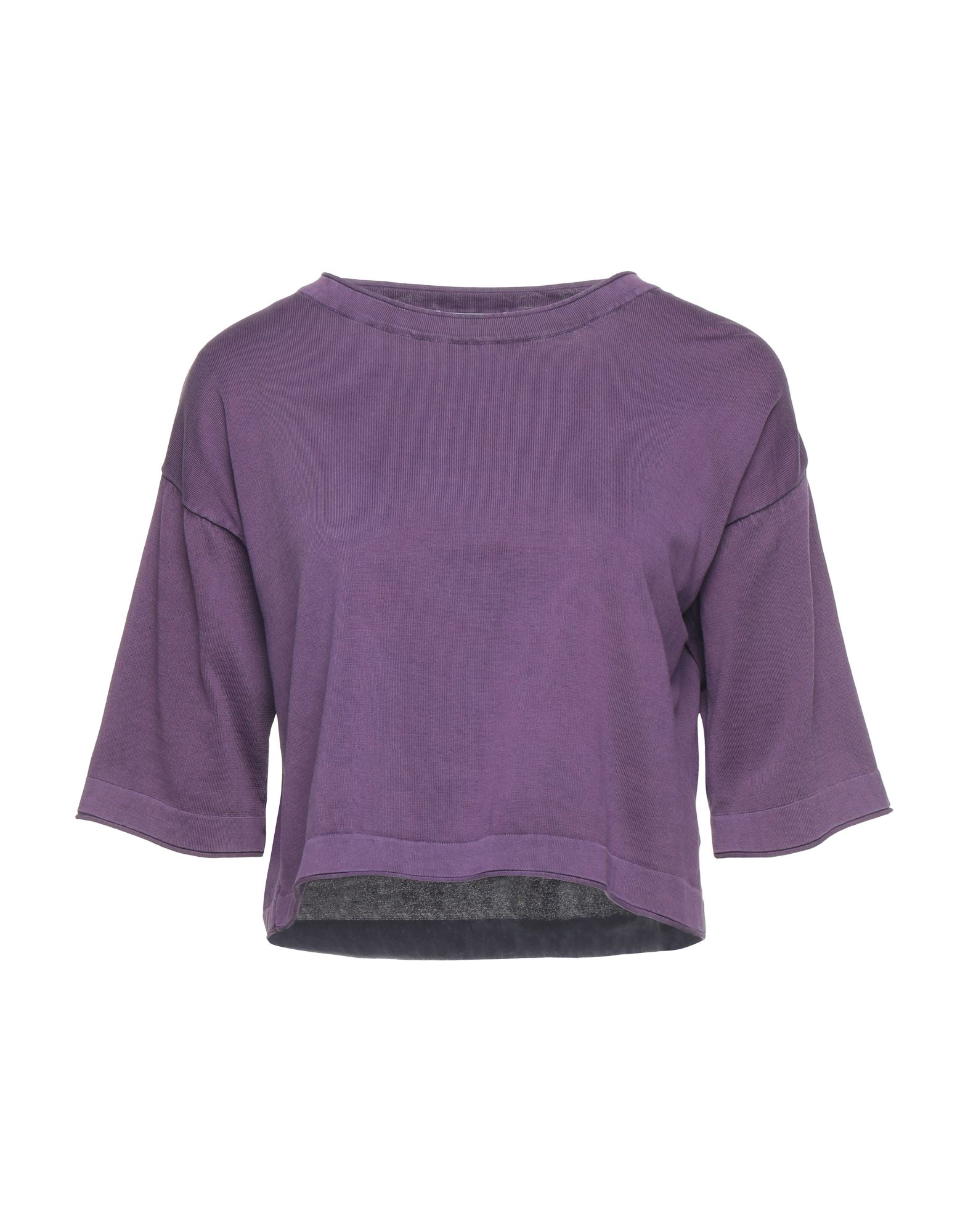 ALPHA STUDIO Pullover Damen Violett von ALPHA STUDIO