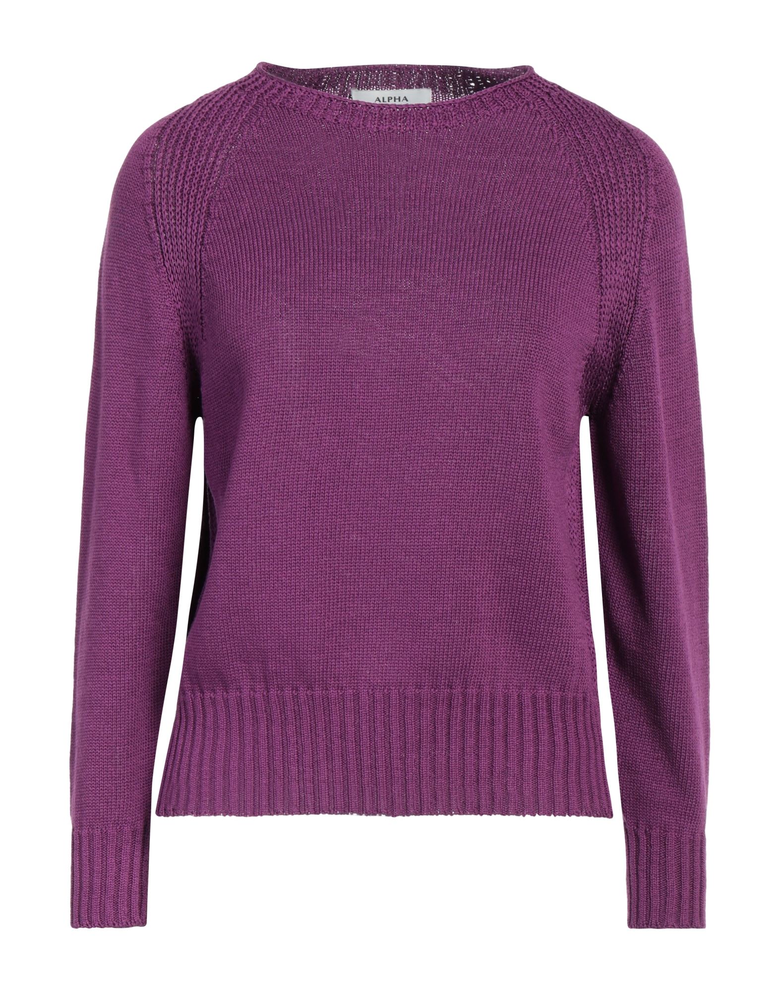 ALPHA STUDIO Pullover Damen Violett von ALPHA STUDIO