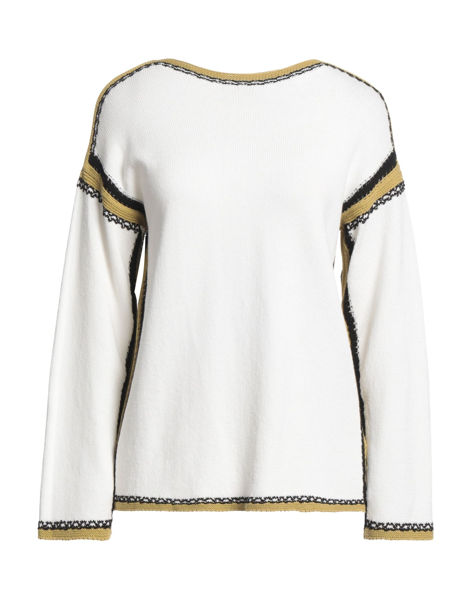 ALPHA STUDIO Pullover Damen Weiß von ALPHA STUDIO