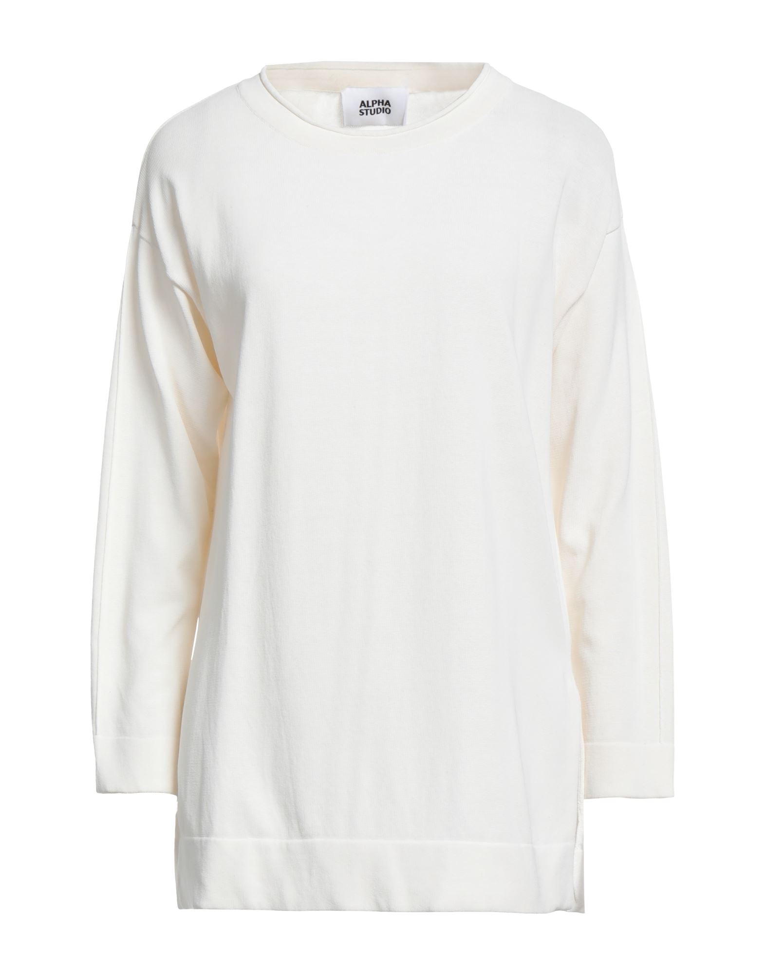 ALPHA STUDIO Pullover Damen Weiß von ALPHA STUDIO