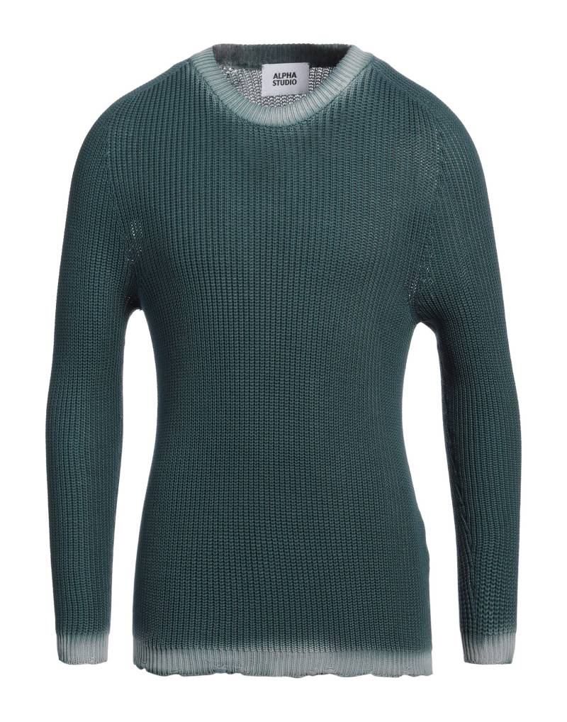 ALPHA STUDIO Pullover Herren Aquamarin von ALPHA STUDIO