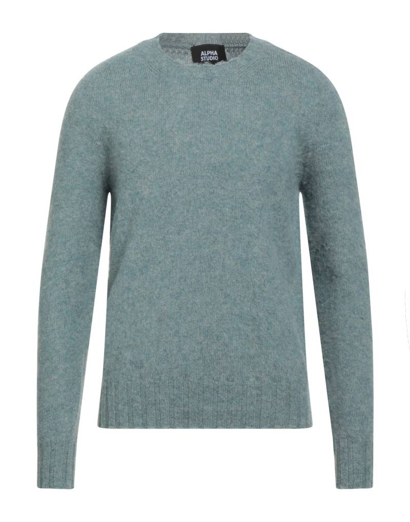 ALPHA STUDIO Pullover Herren Aquamarin von ALPHA STUDIO
