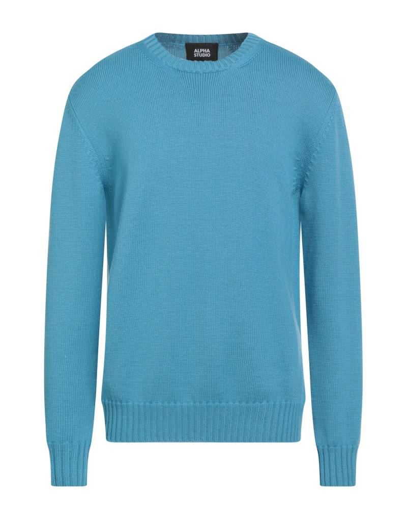 ALPHA STUDIO Pullover Herren Azurblau ALPHA STUDIO Pullover Herren Azurblau von ALPHA STUDIO