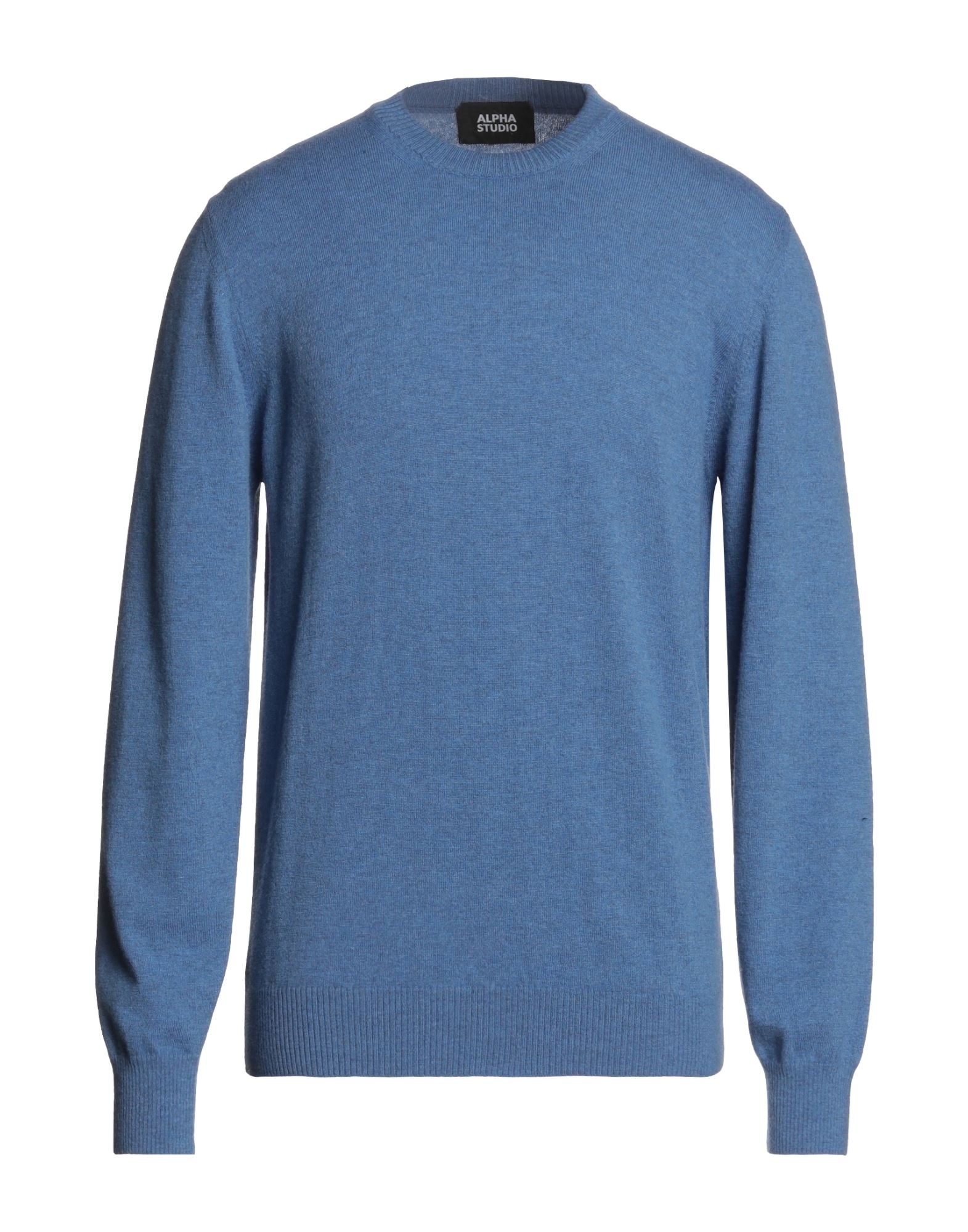 ALPHA STUDIO Pullover Herren Azurblau von ALPHA STUDIO