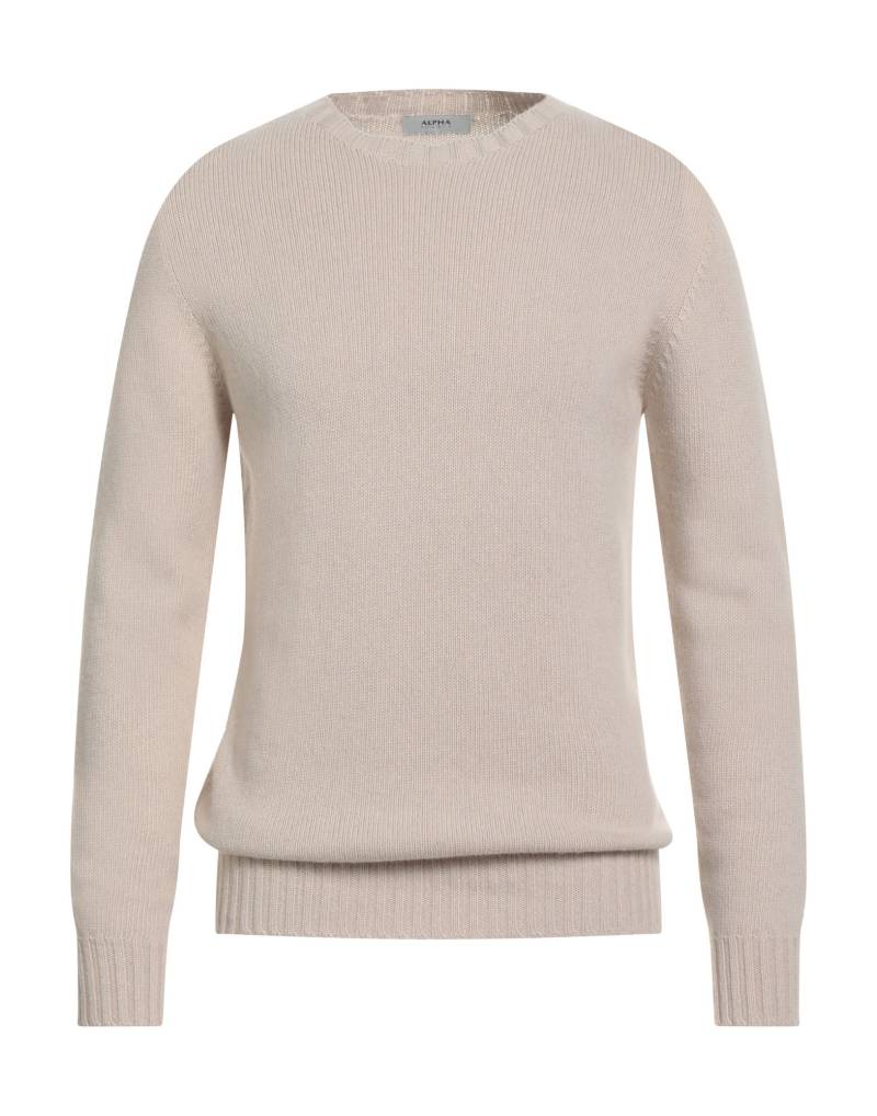ALPHA STUDIO Pullover Herren Beige von ALPHA STUDIO