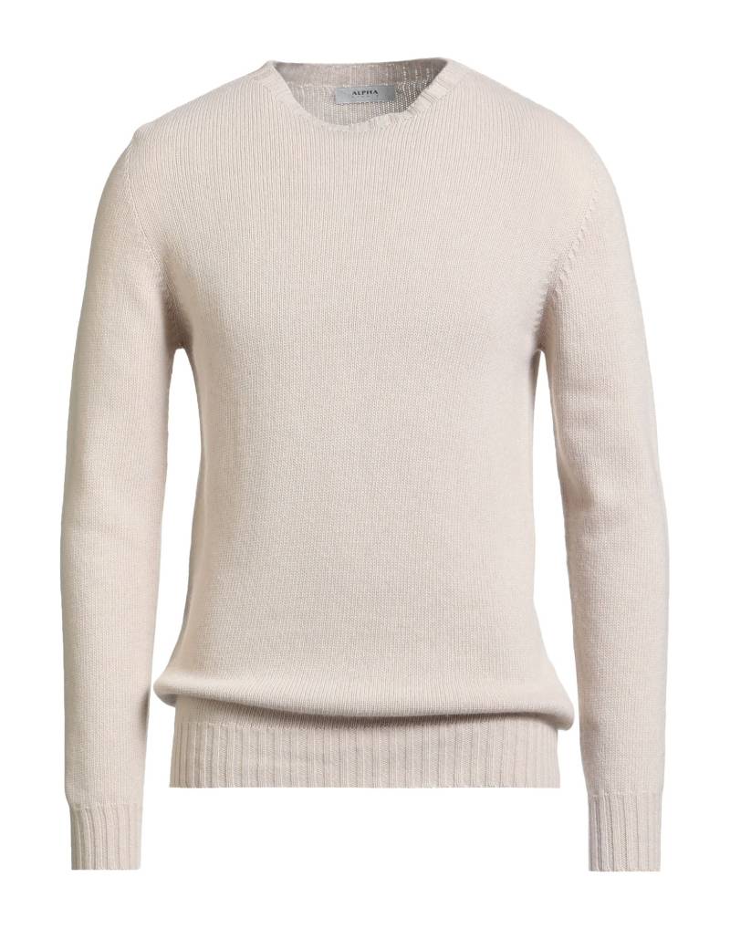 ALPHA STUDIO Pullover Herren Beige von ALPHA STUDIO