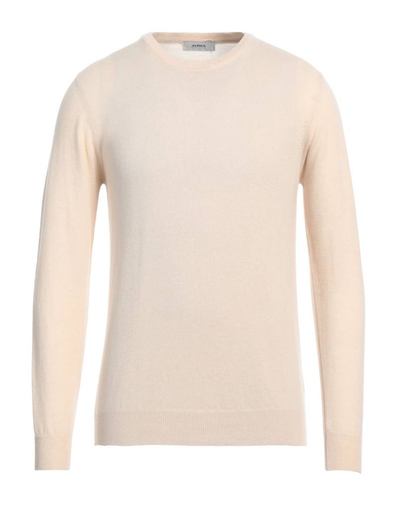 ALPHA STUDIO Pullover Herren Beige von ALPHA STUDIO