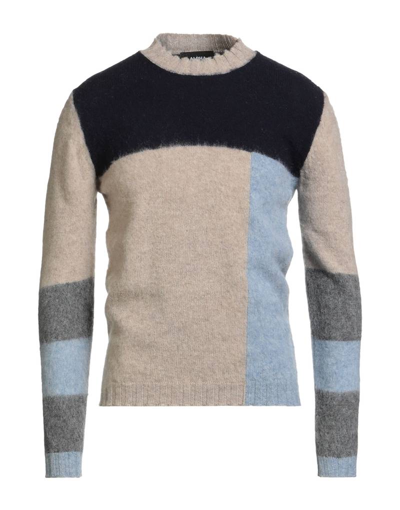 ALPHA STUDIO Pullover Herren Beige von ALPHA STUDIO